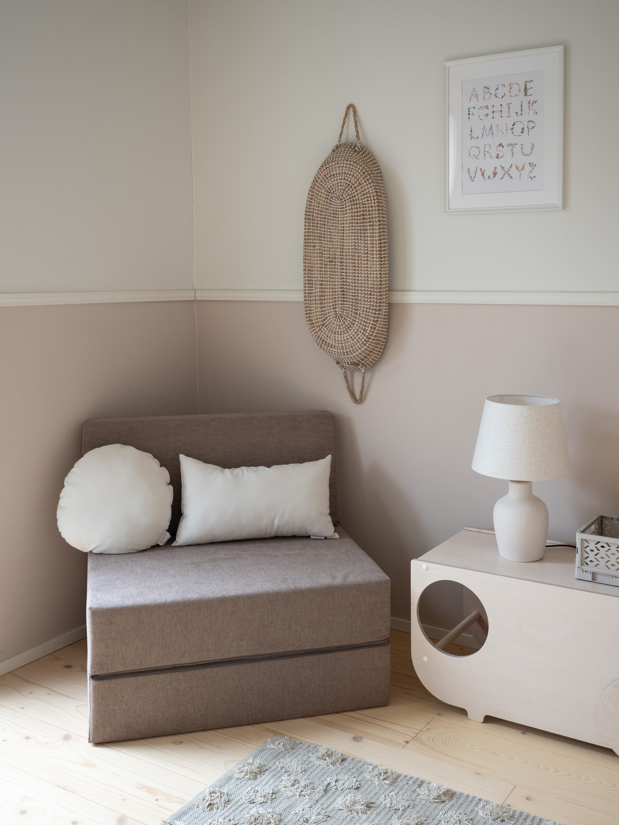 KINOS fauteuil de sol | taupe