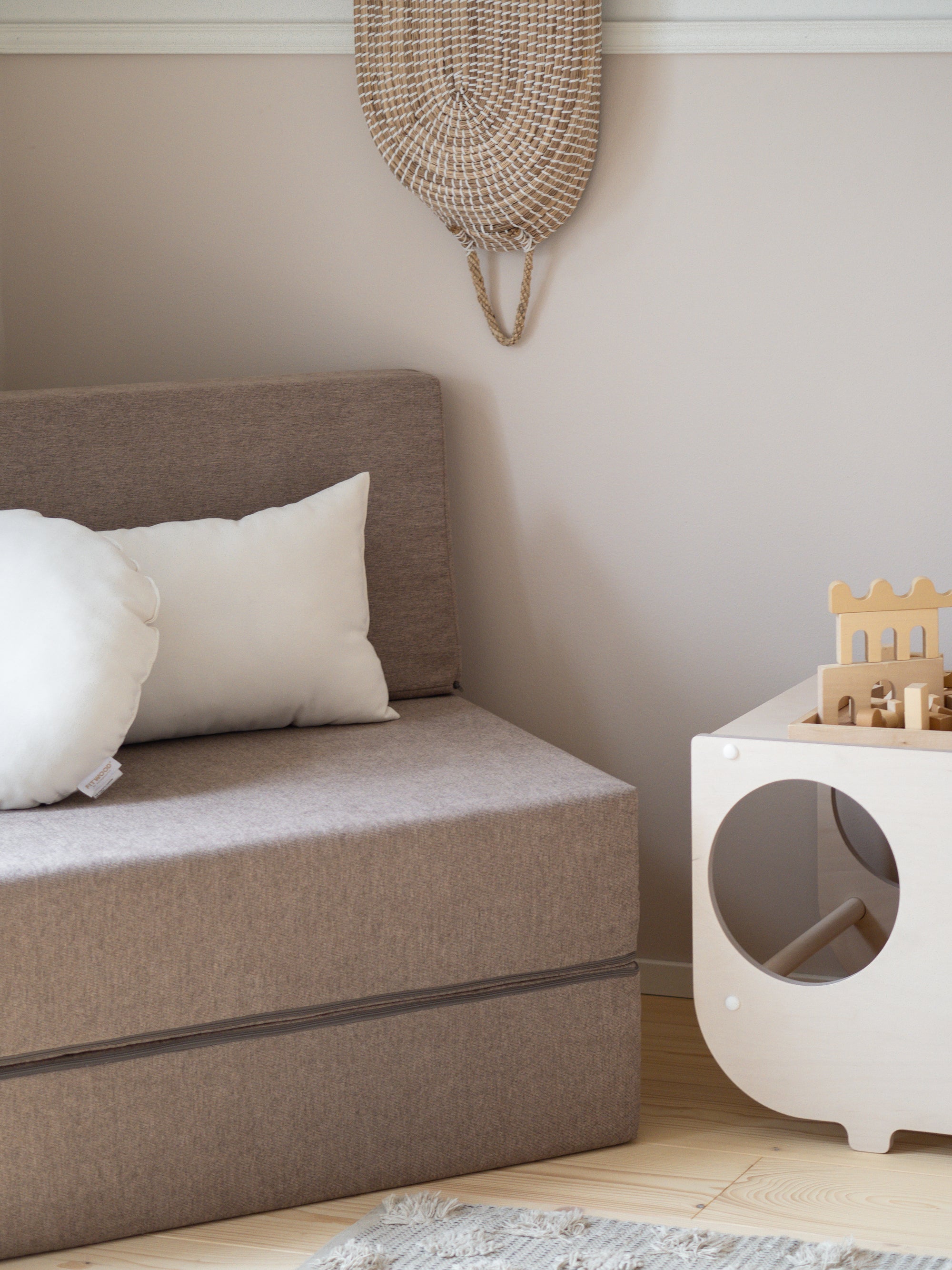 KINOS fauteuil de sol | taupe