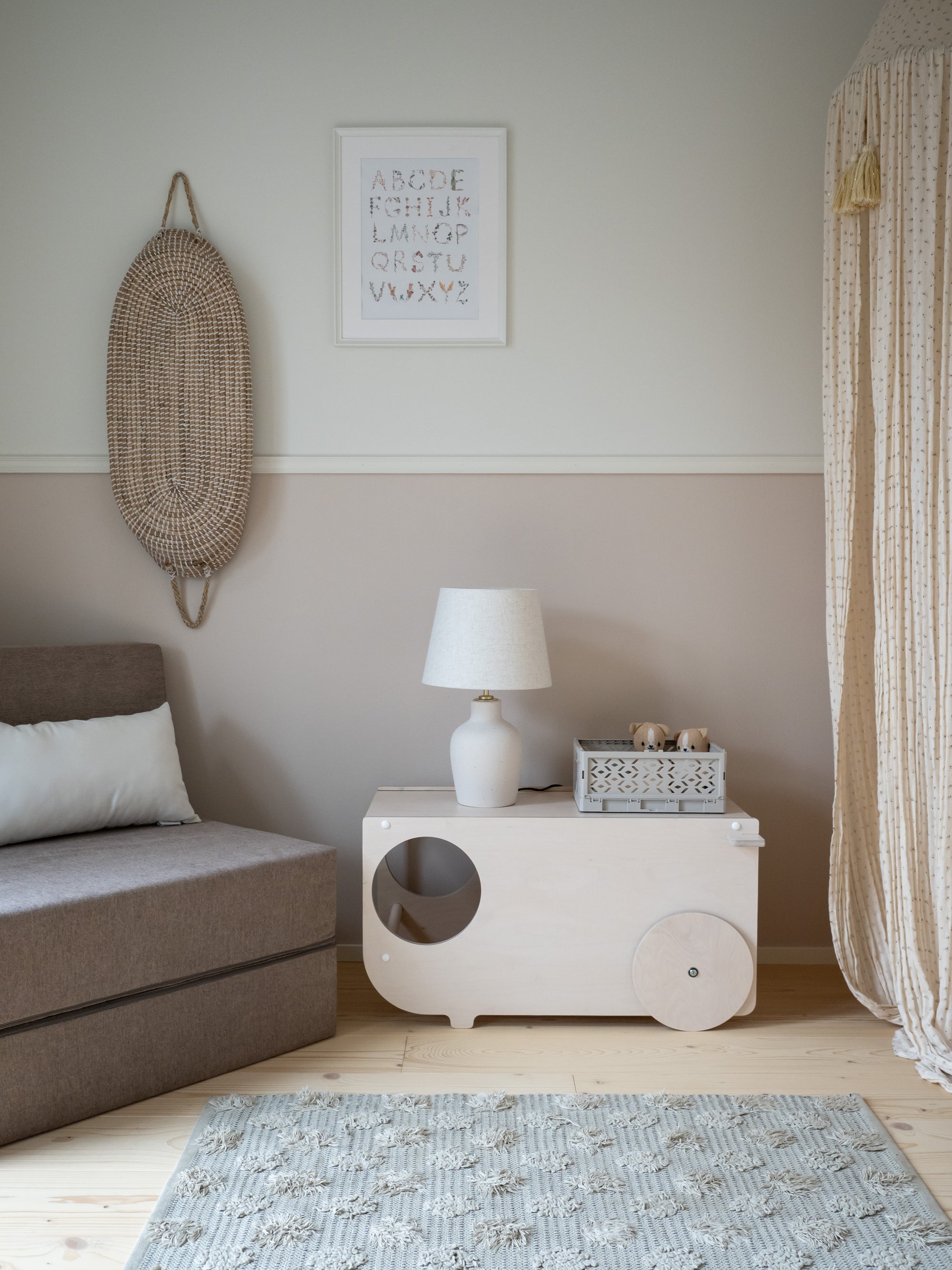 KINOS fauteuil de sol | taupe