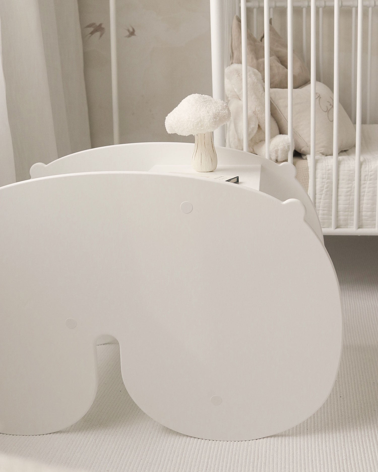 NUPPU rocking horse | white