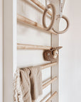 TAIMI wall bars | white - birch