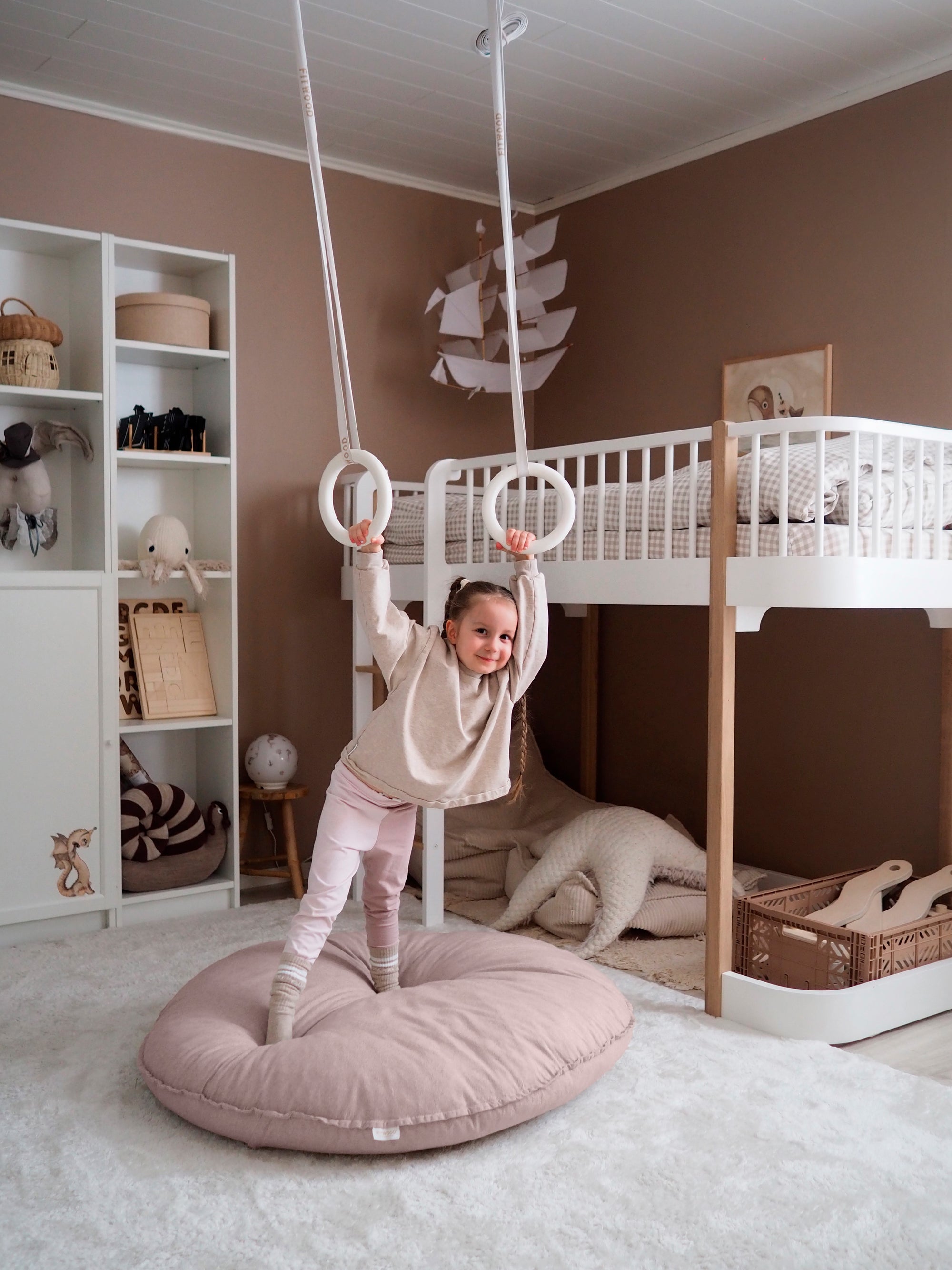 LEMPI cuscino da pavimento | rosa chiaro